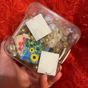 Art beads and charms